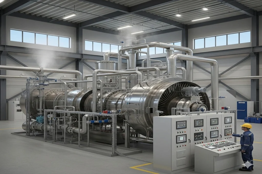 Lubricación de Turbinas