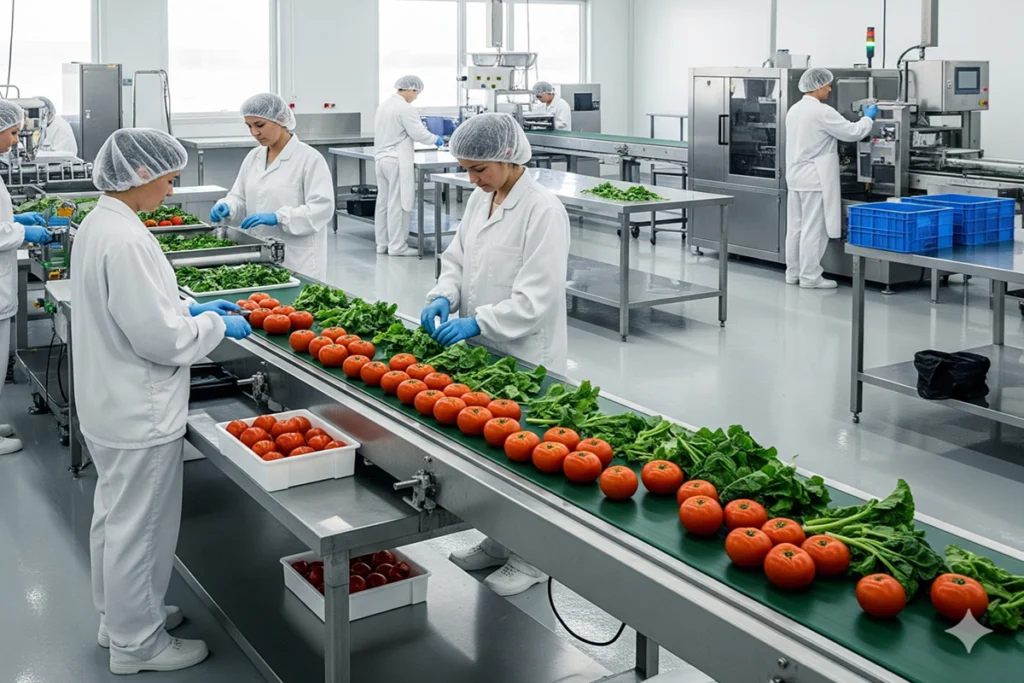 Lubricación de compresores en la industria alimentaria